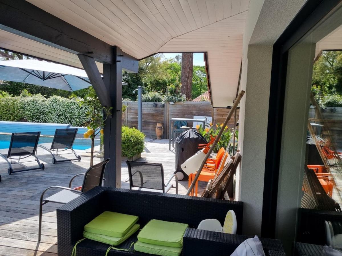 Vila House With Heated Pool And Jacuzzi Soorts-Hossegor Exteriér fotografie